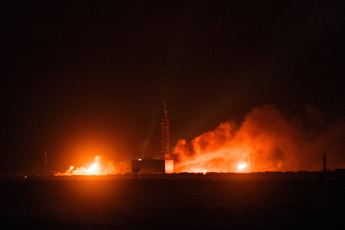 Blue Origin rocket explodes on launchpad in a setback for bid to catch Musk’s SpaceX