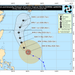 Severe Tropical Storm Domeng slightly intensifies over Philippine Sea