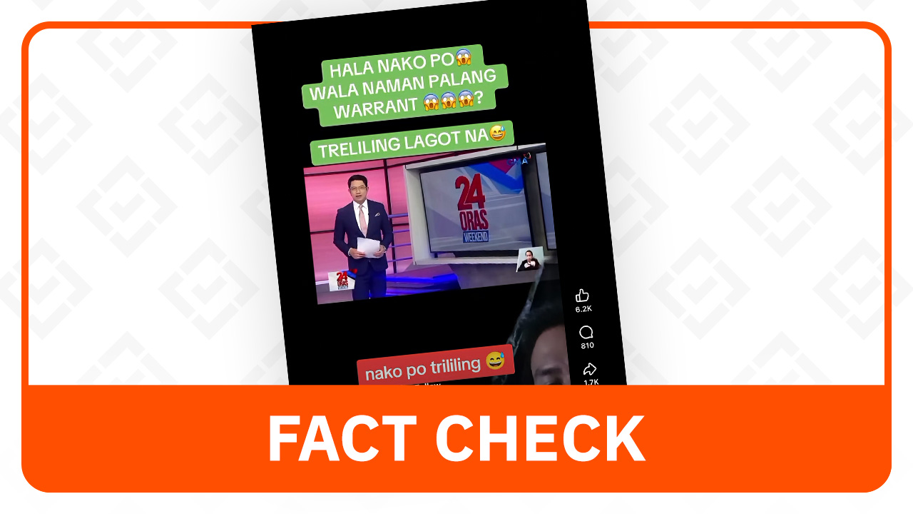 FACT CHECK: Post misuses news report to claim ICC arrest warrant vs Dela Rosa is fake