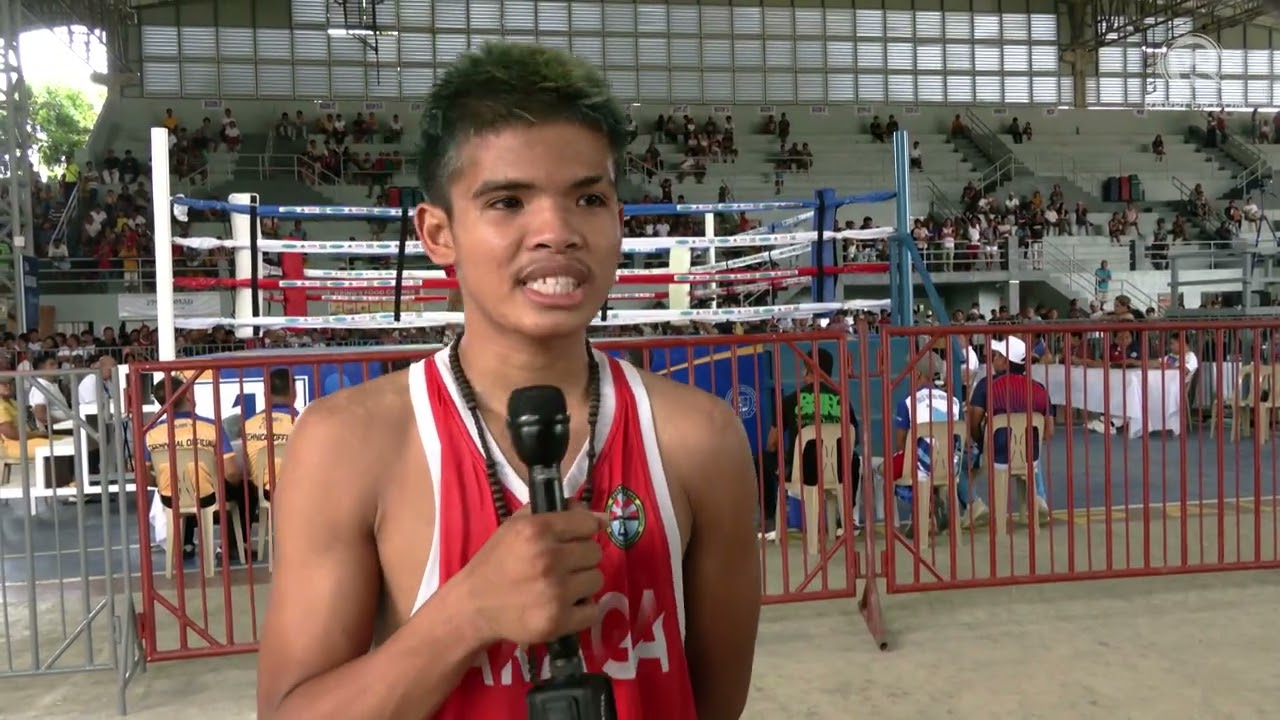 Boxeador de Caraga, de familia de agricultores, sueña con convertirse en campeón mundial