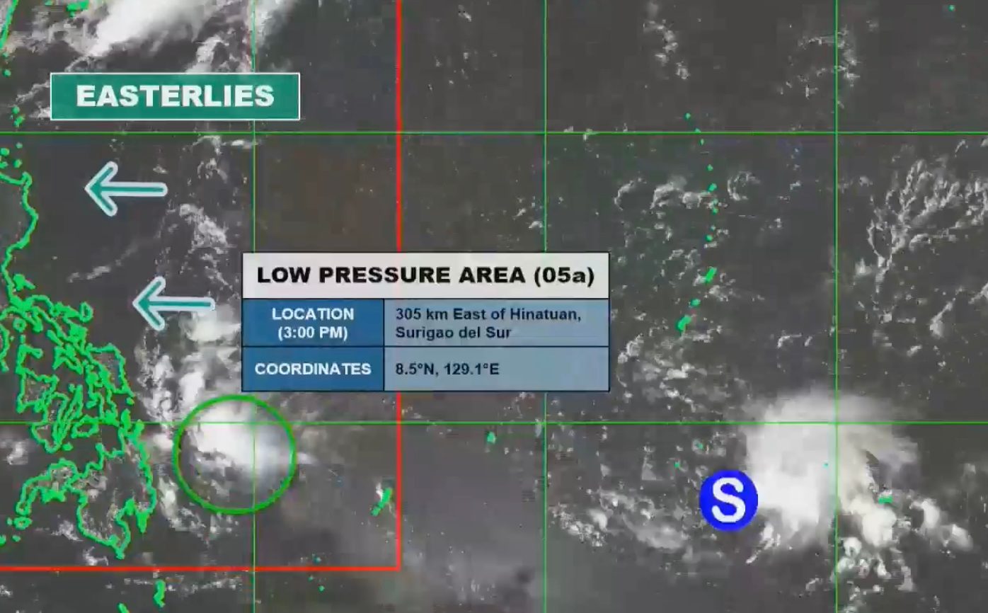 LPA brings rain to parts of Mindanao, Visayas; Tropical Storm Hagupit heads for PAR