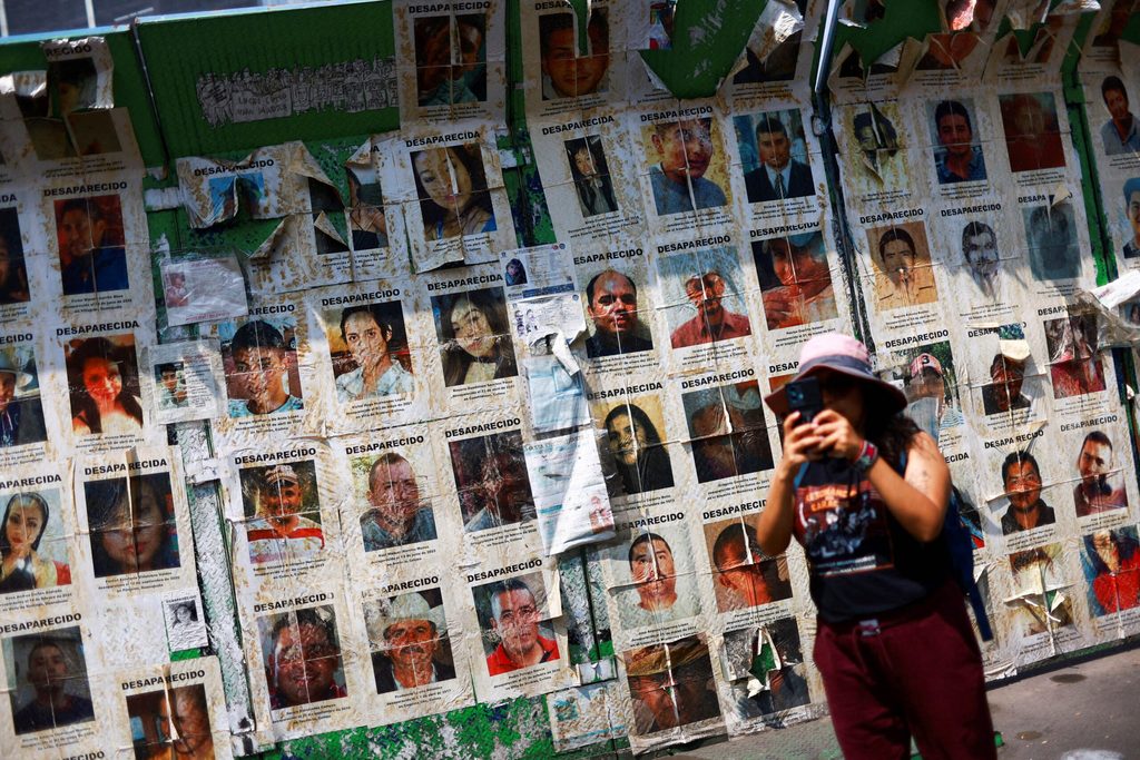 Families of the disappeared hold Mother's Day march, in Mexico City