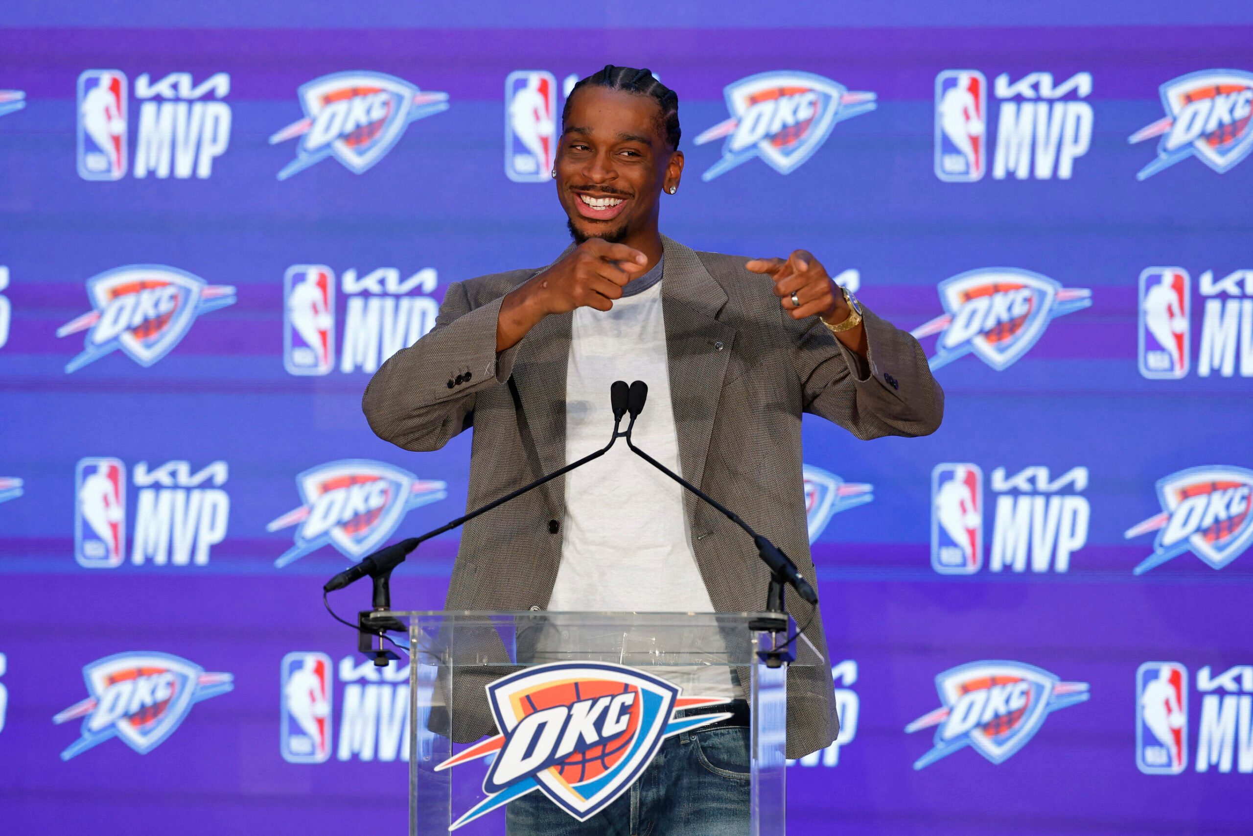 ‘It’s special’: Thunder star Shai Gilgeous-Alexander repeats as NBA MVP