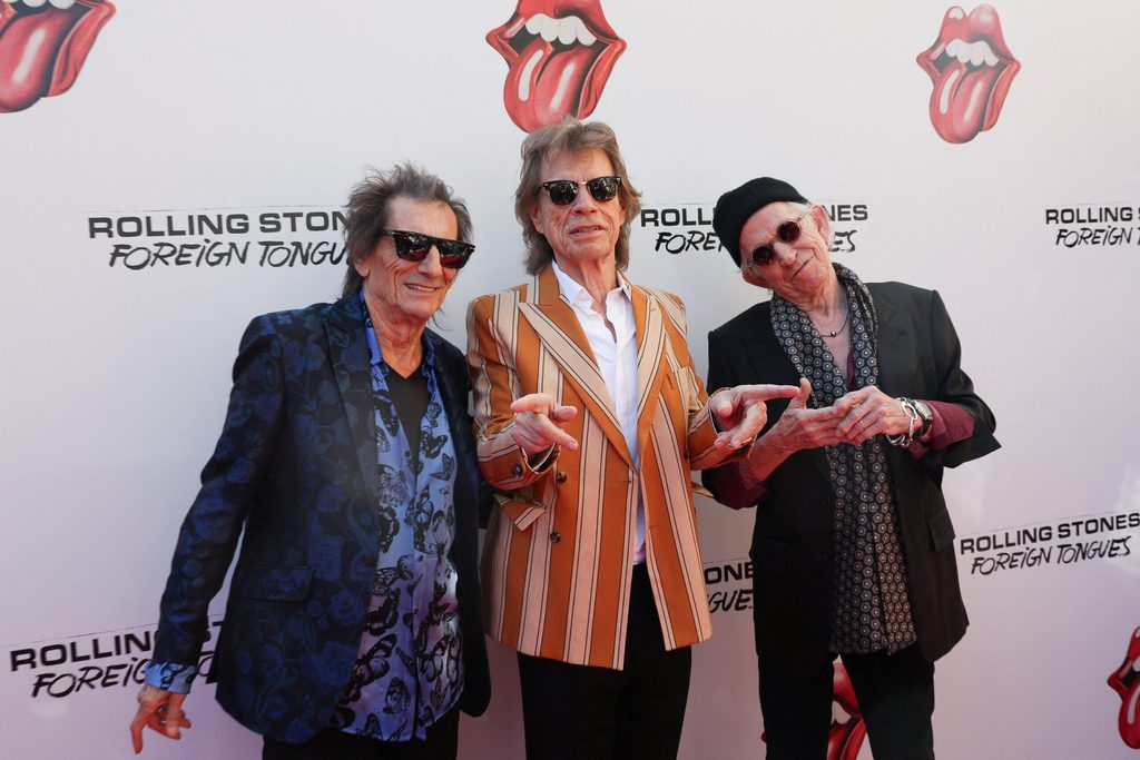 The Rolling Stones launch their new studio album "Foreign Tongues", in New York