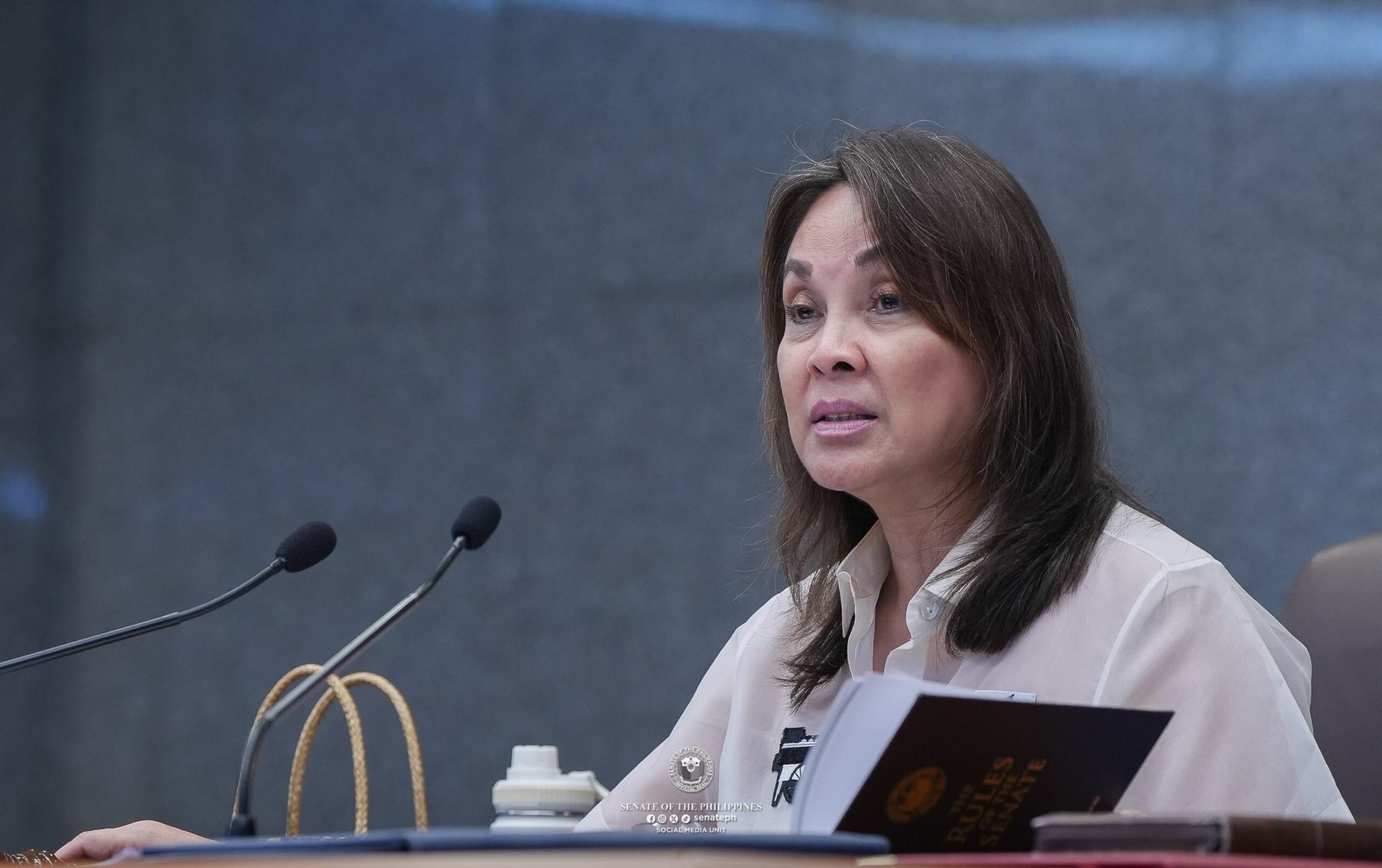 Assumption, UP students to alum Legarda: Reflect on values you once stood for
