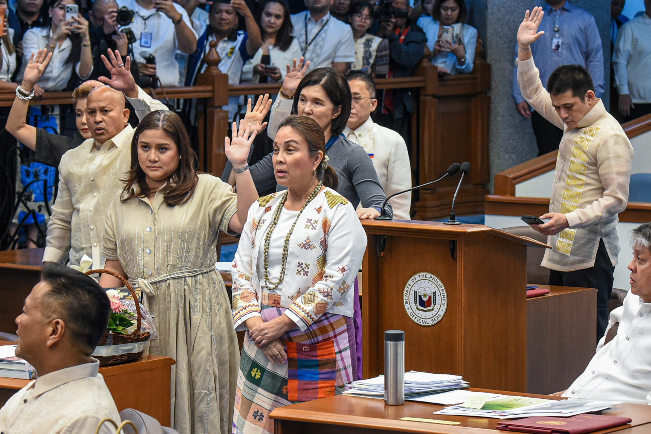 Senate elects Cayetano, ousts Sotto as President