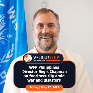 World View: WFP PH chief Regis Chapman on food security amid war and disasters