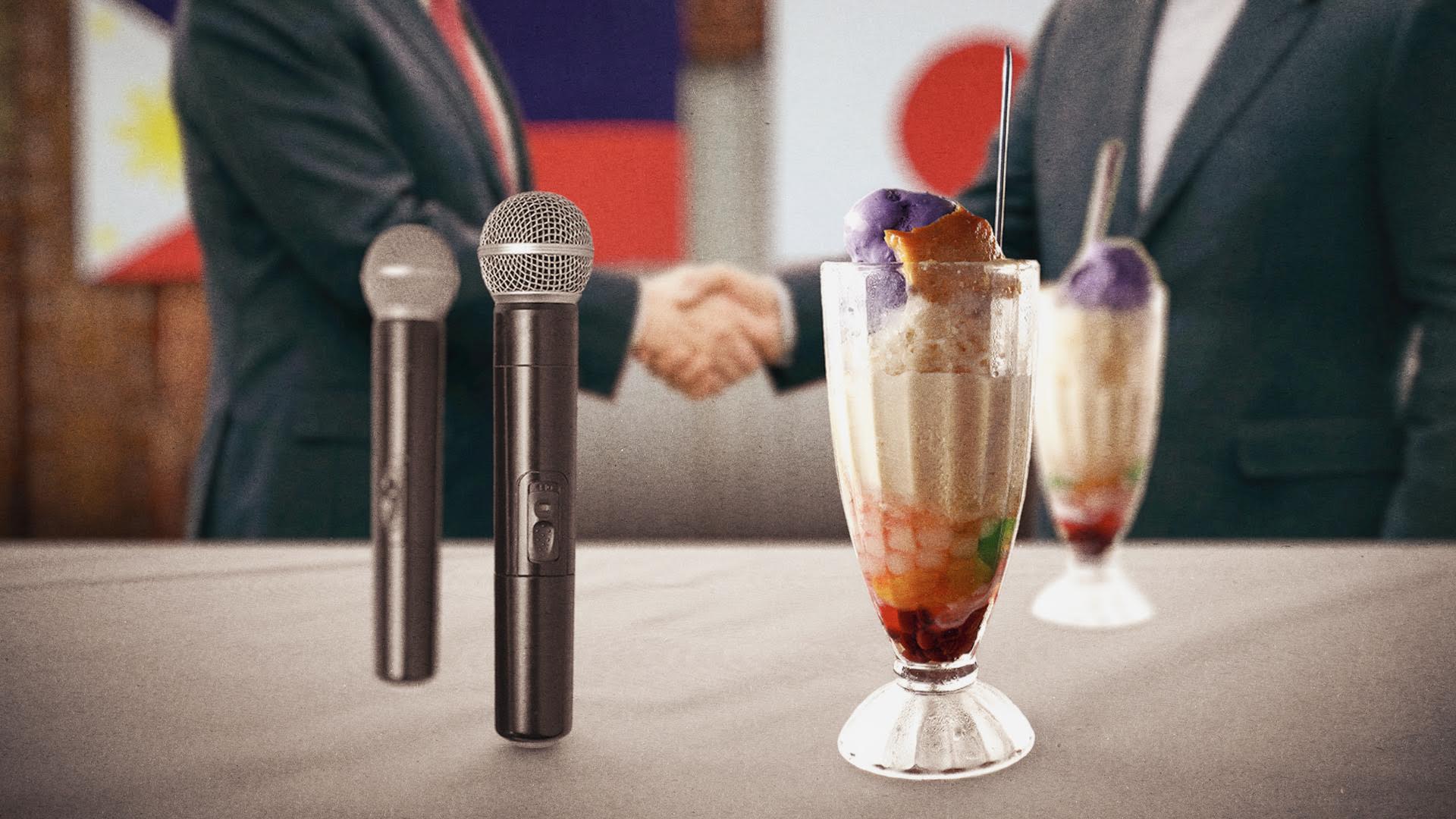 Personal connections, halo-halo and music diplomac