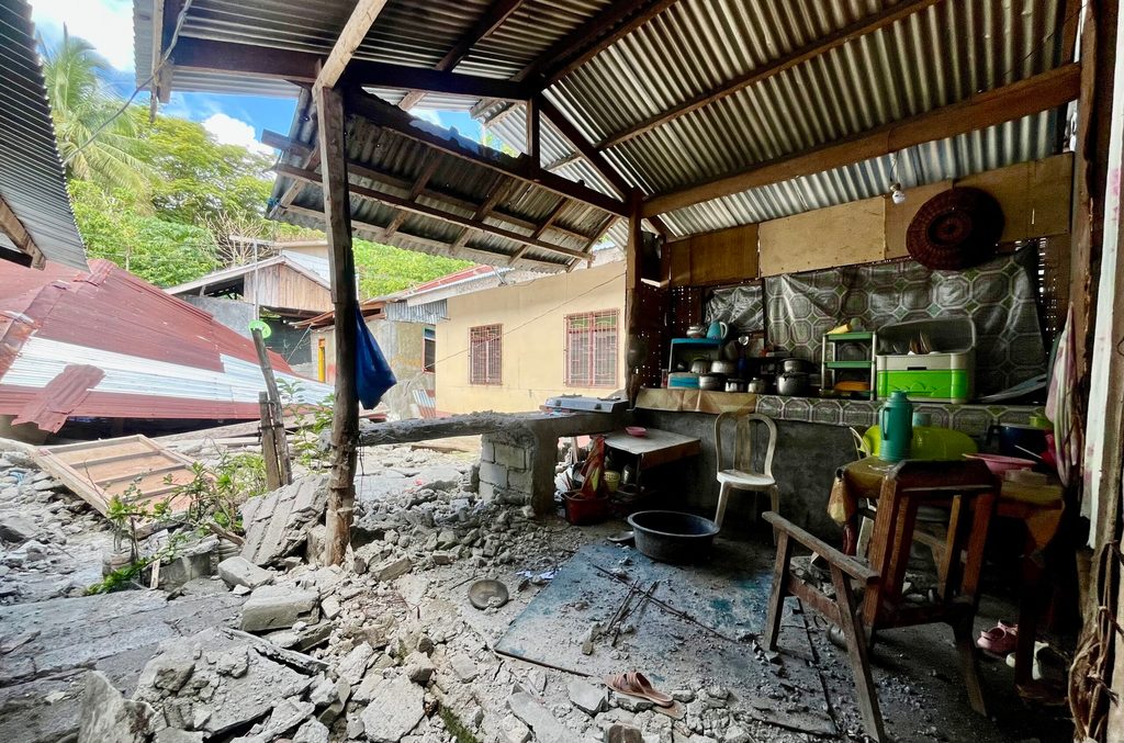 Kitchen June 8 Mindanao earthquake