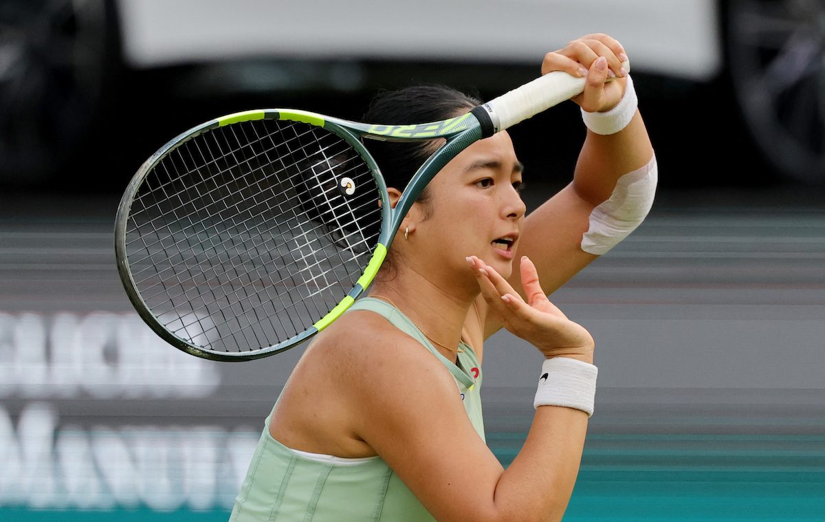 Eala's grass-court momentum stalls against Mertens in Bad Homburg first round