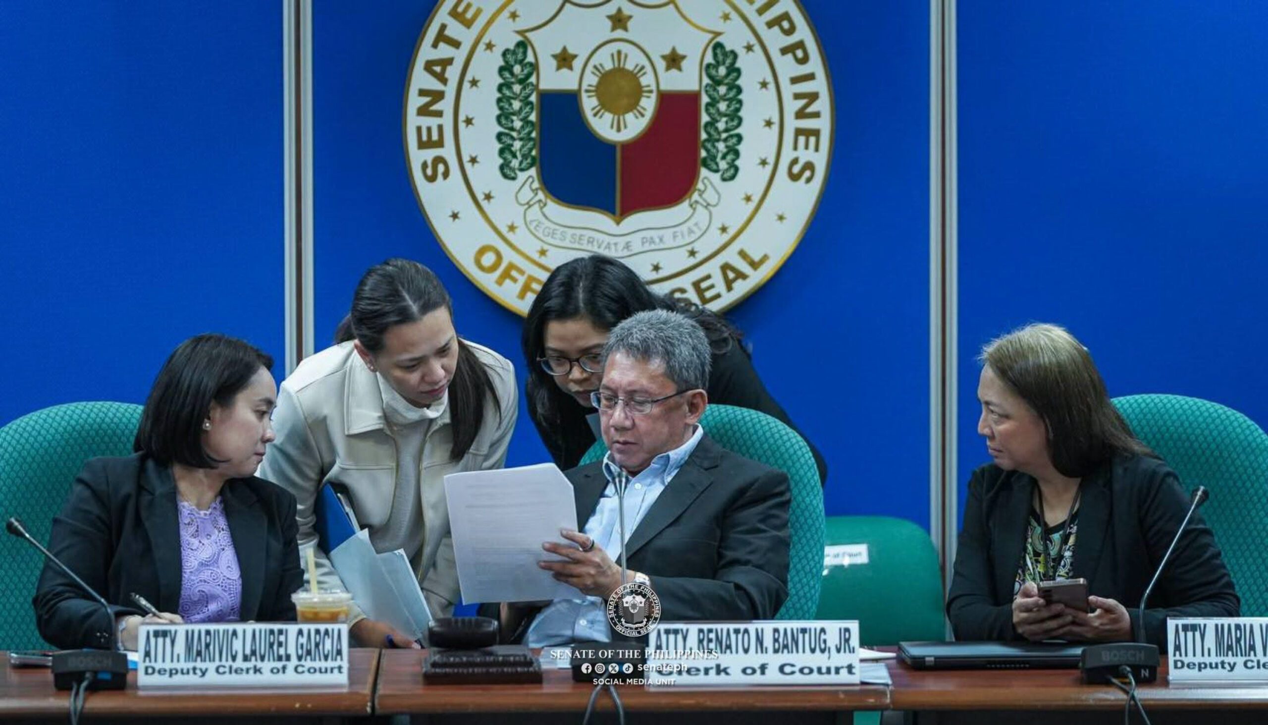 Senate Impeachment Court Ends Pre-Trial Conference for Sara Duterte