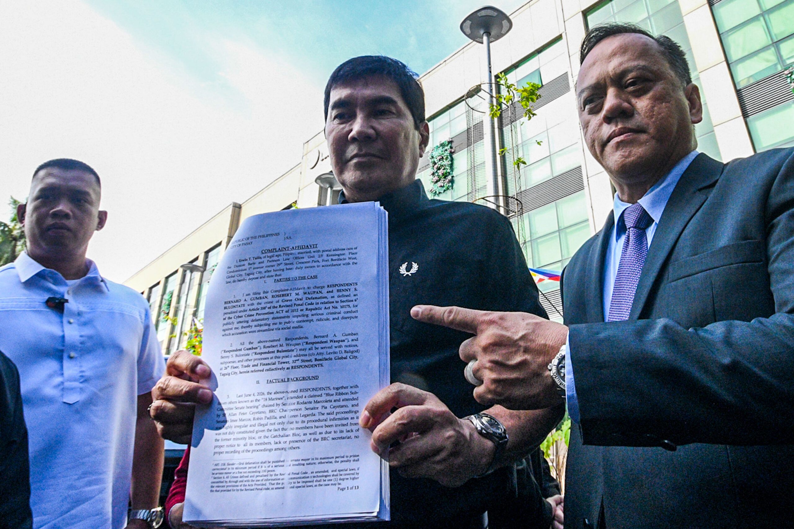 Zaldy Co’s alleged ex-bodyguards retract claims vs Legarda but not Mark ...