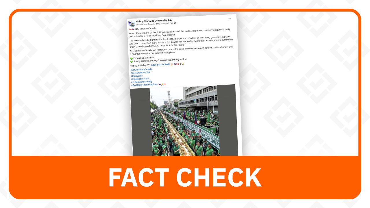 FACT-CHECK: Photo of Duterteโs โSenate birthday boodle fightโ is AI-generated