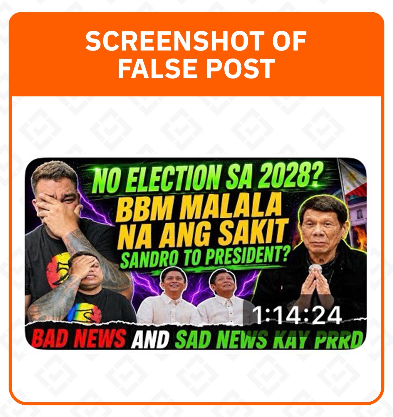 FACT CHECK: ‘No 2028 election’ claim is ‘fake news,’ Malacañang says