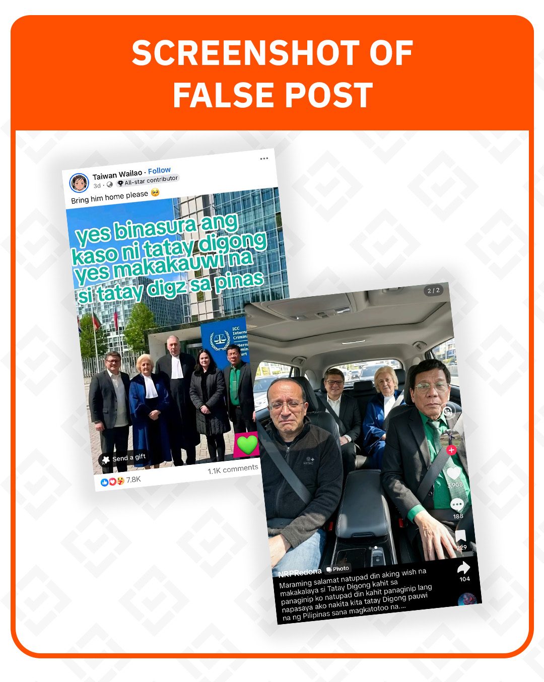 FACT CHECK: ICC did not junk Duterte’s case