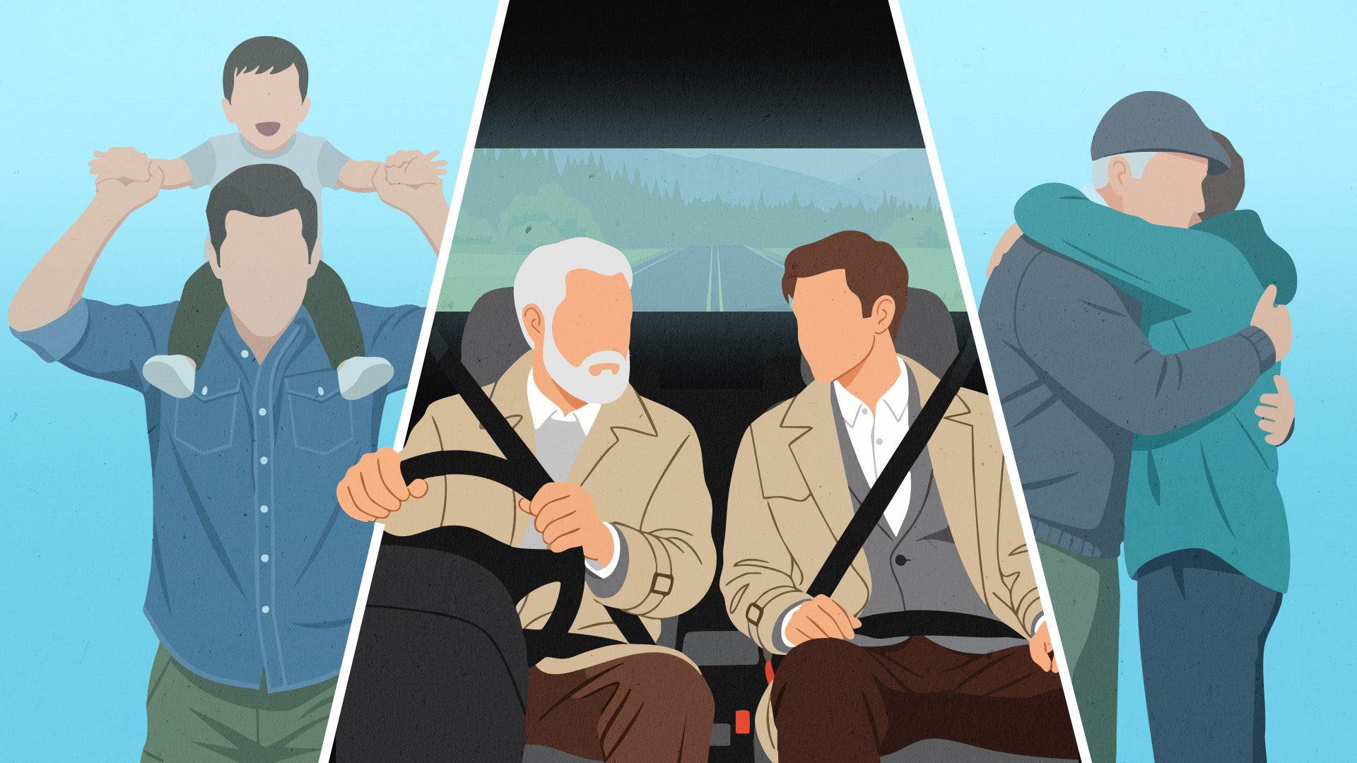 Letting go on the road to Idaho: Notes on fatherhood