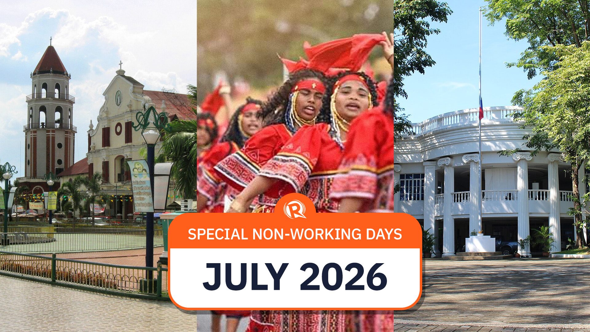 LIST: July 2026 special non-working days in PH provinces, cities, towns