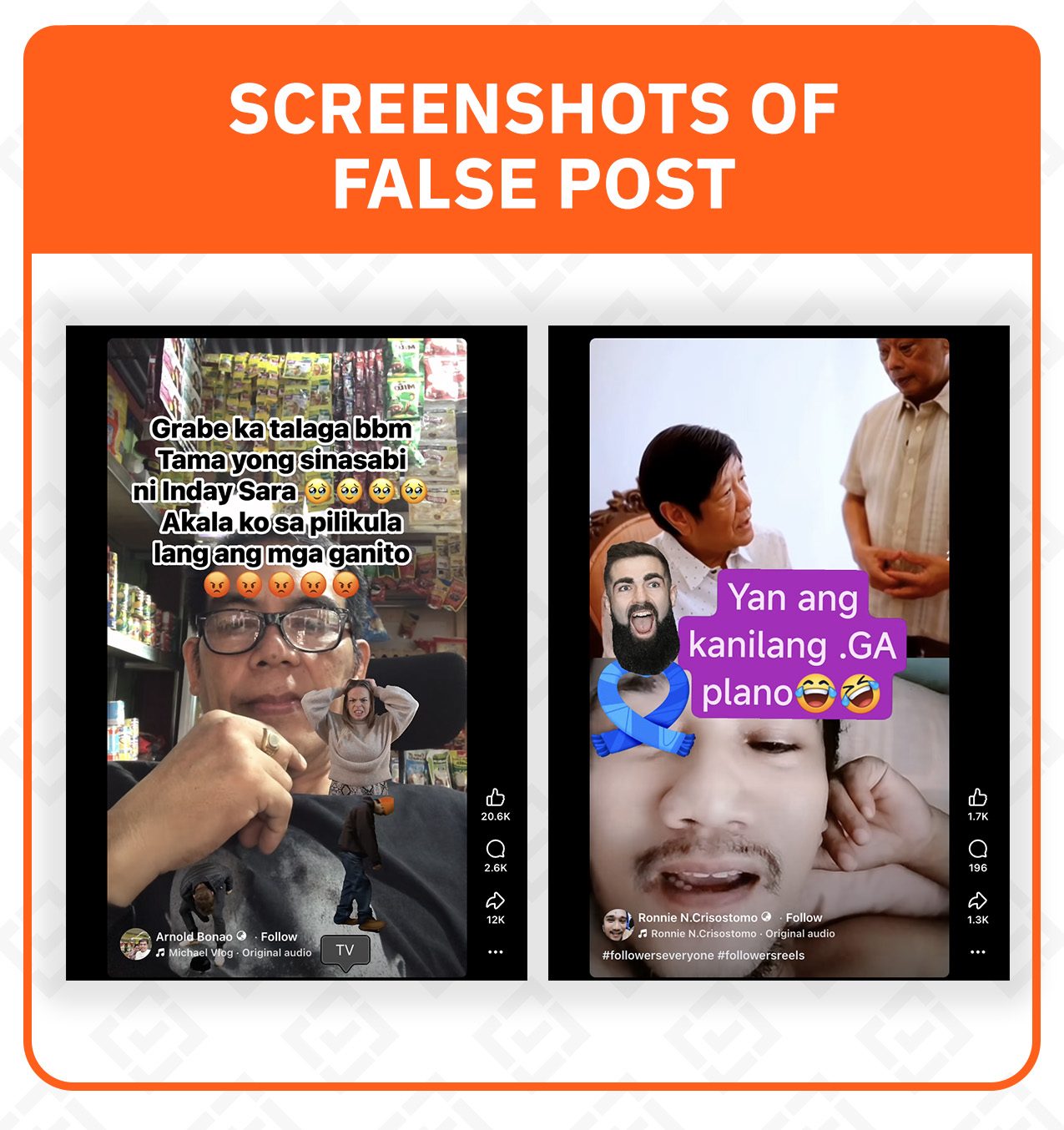 FACT CHECK: Audio clip of Marcos ordering cases vs minority senators is AI-generated