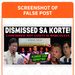 FACT CHECK: Supreme Court did not dismiss Marcoleta’s plunder case