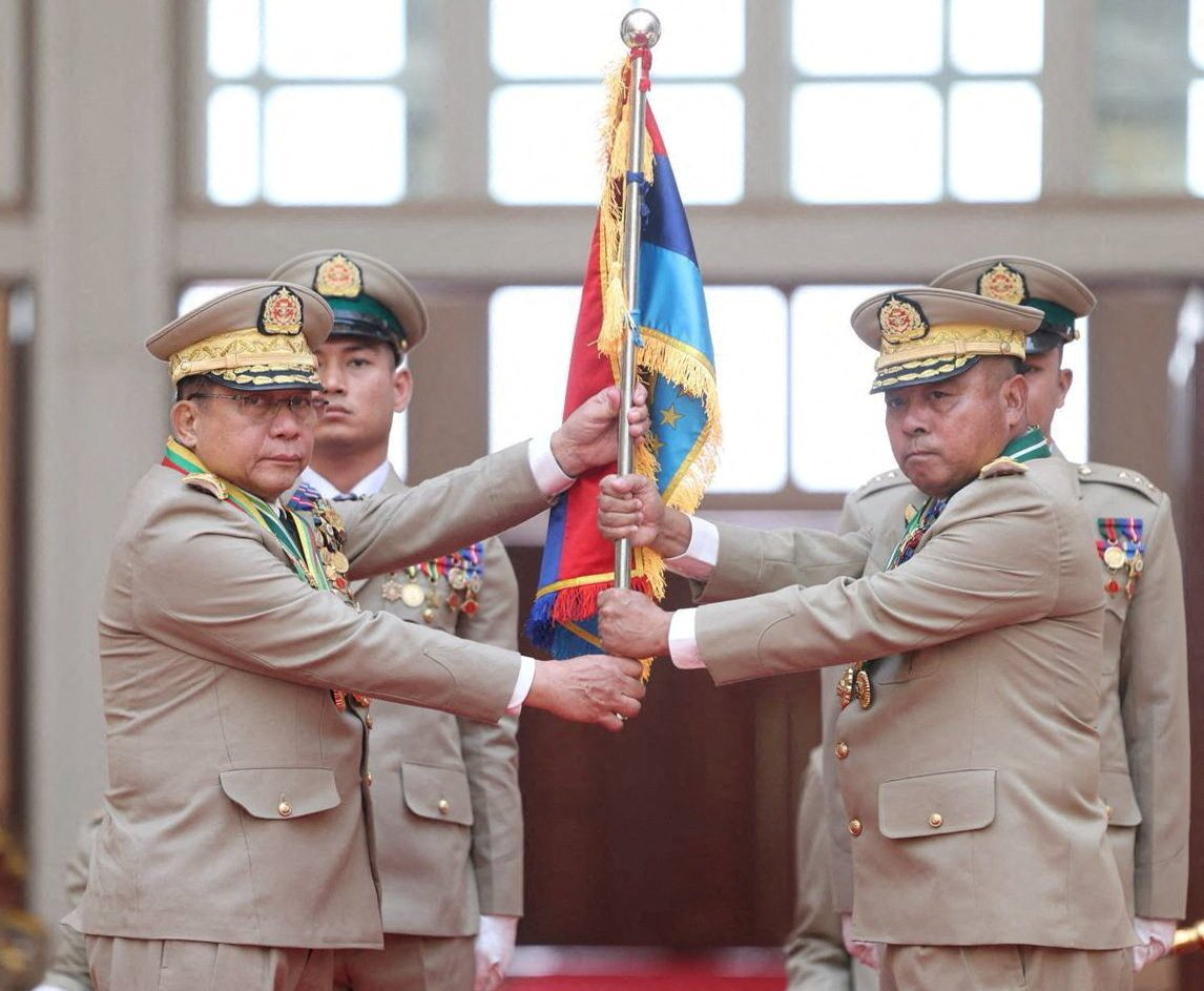 Myanmar President Min Aung Hlaing Rejects ASEAN Peace Plan