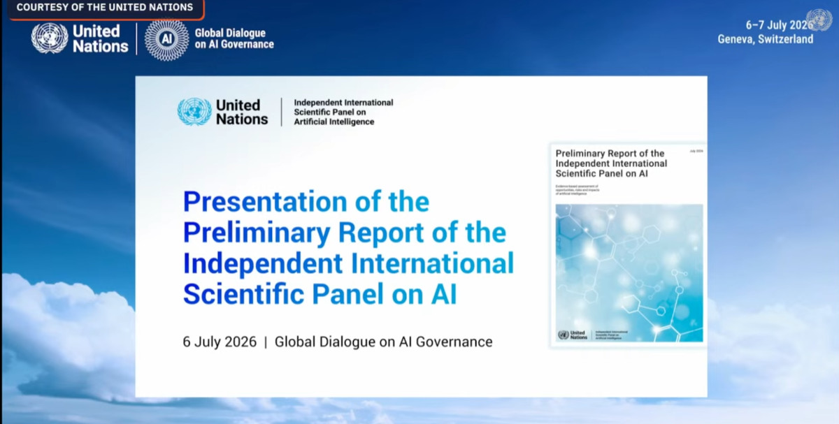 LIVESTREAM: Opening session of the global dialogue on AI governance