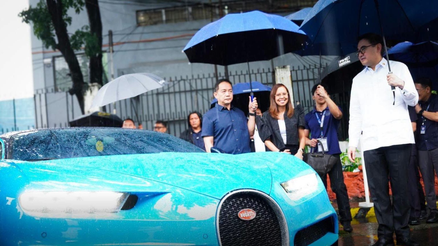 Government earns P205 million from sale of 2024 smuggled ultraluxury Bugatti Chirons