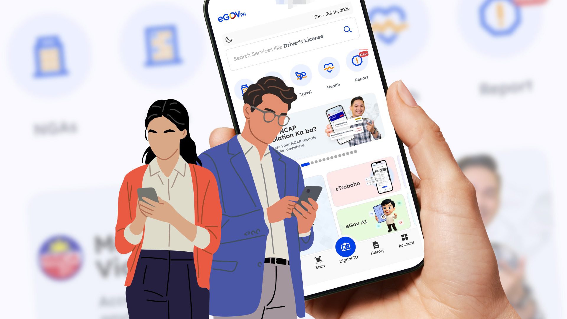 How to check your NCAP violations in the eGovPH app