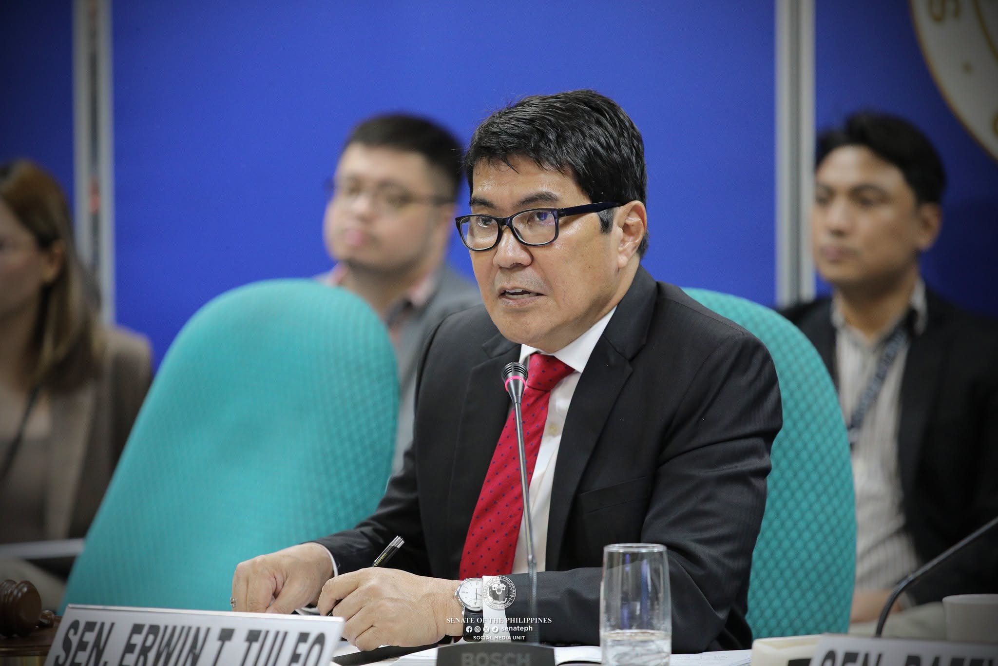 Erwin Tulfo files complaint vs Zaldy Co’s ex-bodyguards, Baligod, Defensor