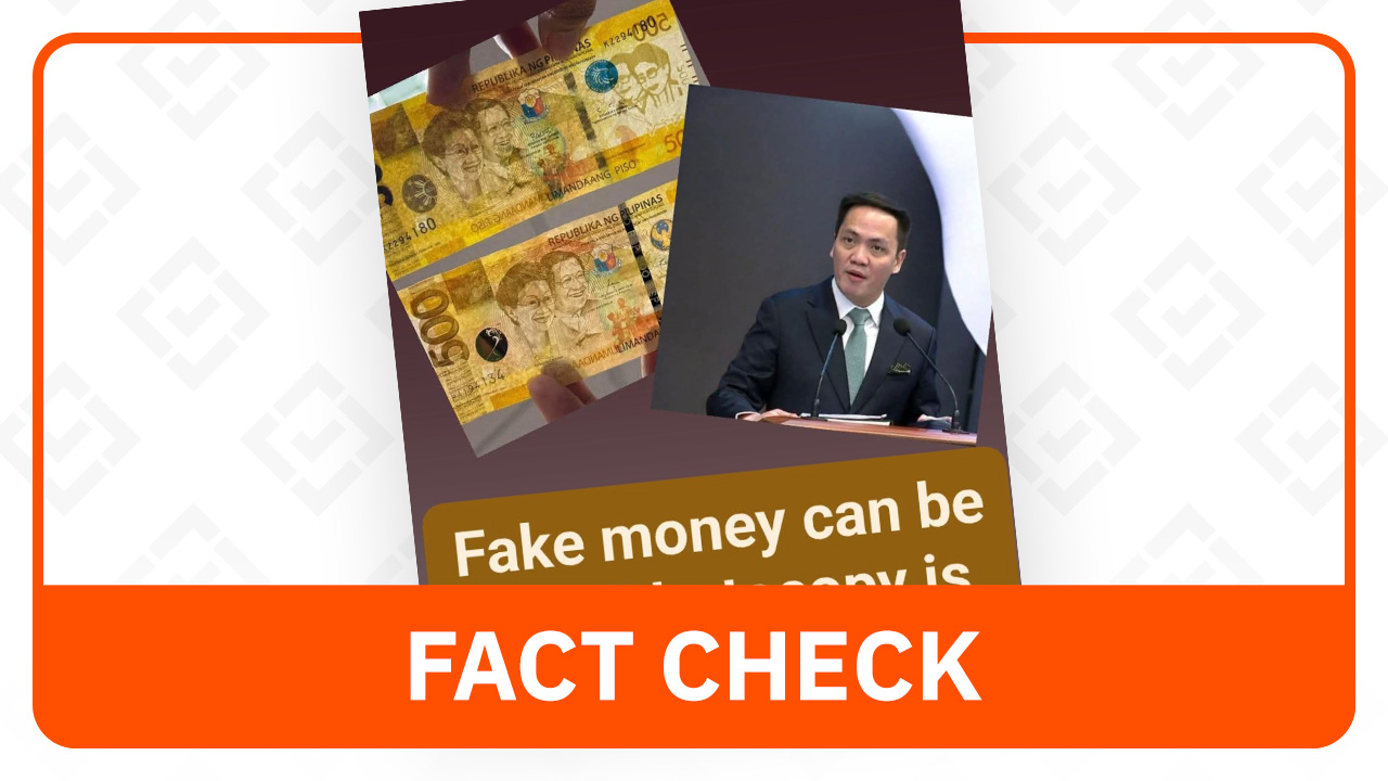 FACT CHECK: Photocopied peso bills not legal tender, can’t be used for transactions