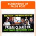 FACT CHECK: OVP’s unmodified opinion from COA doesn’t ‘clear’ VP Sara