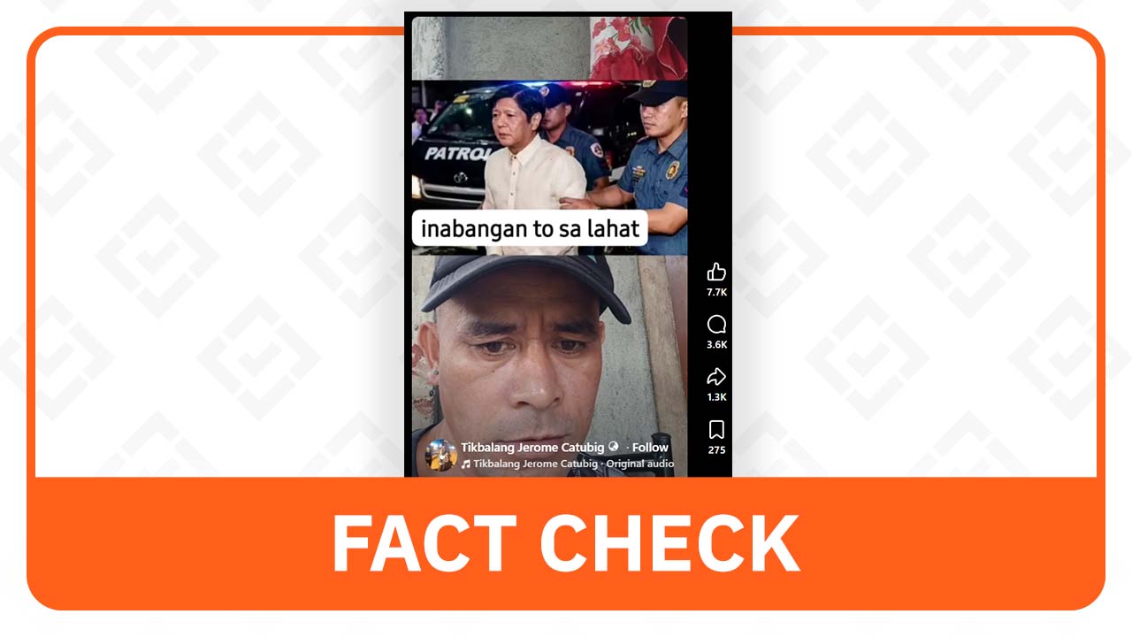 Facebook reel falsely claiming arrest of Philippine President Marcos reaches 453,000 views