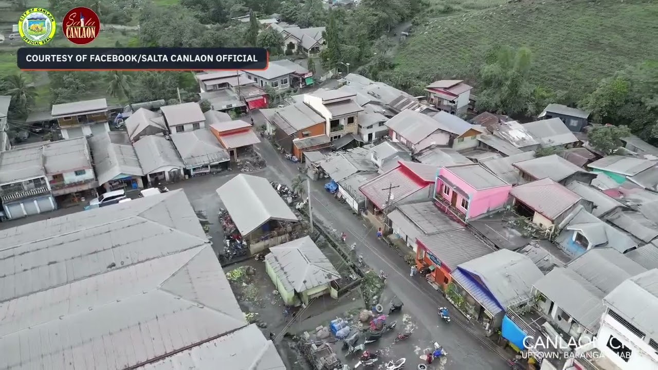 เถ้าภูเขาไฟคานลาออนปกคลุมบางส่วนของเกาะเนโกรส ไปถึงเซบู