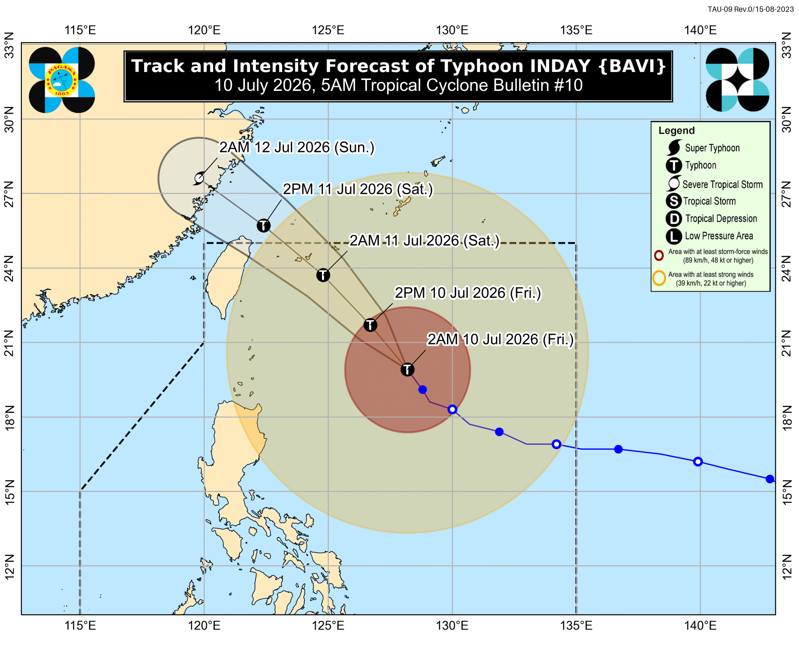 Typhoon Inday weakens, but southwest monsoon to trigger significant rain