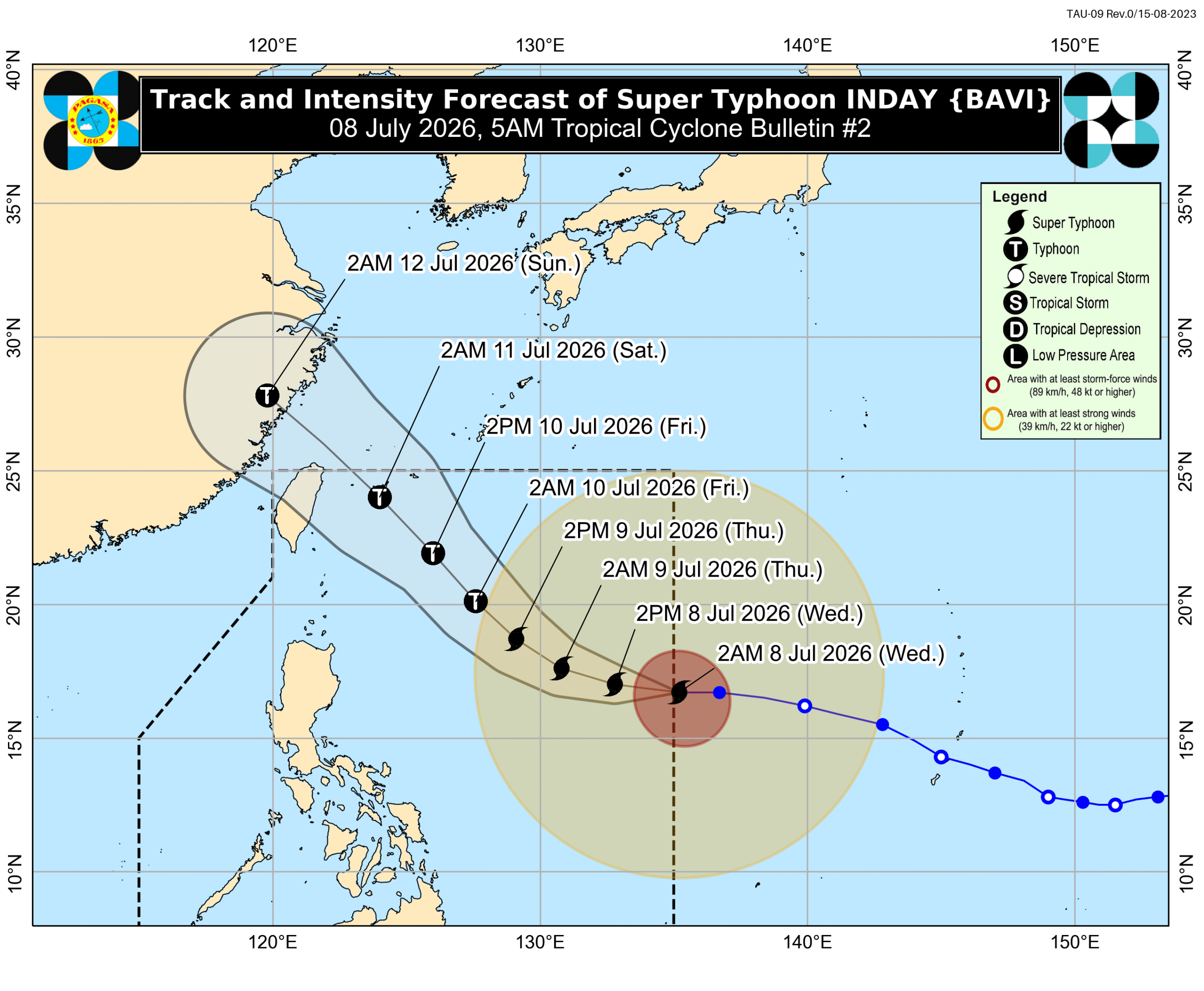 Signal No. 1 up in more areas as Super Typhoon Inday enters PAR
