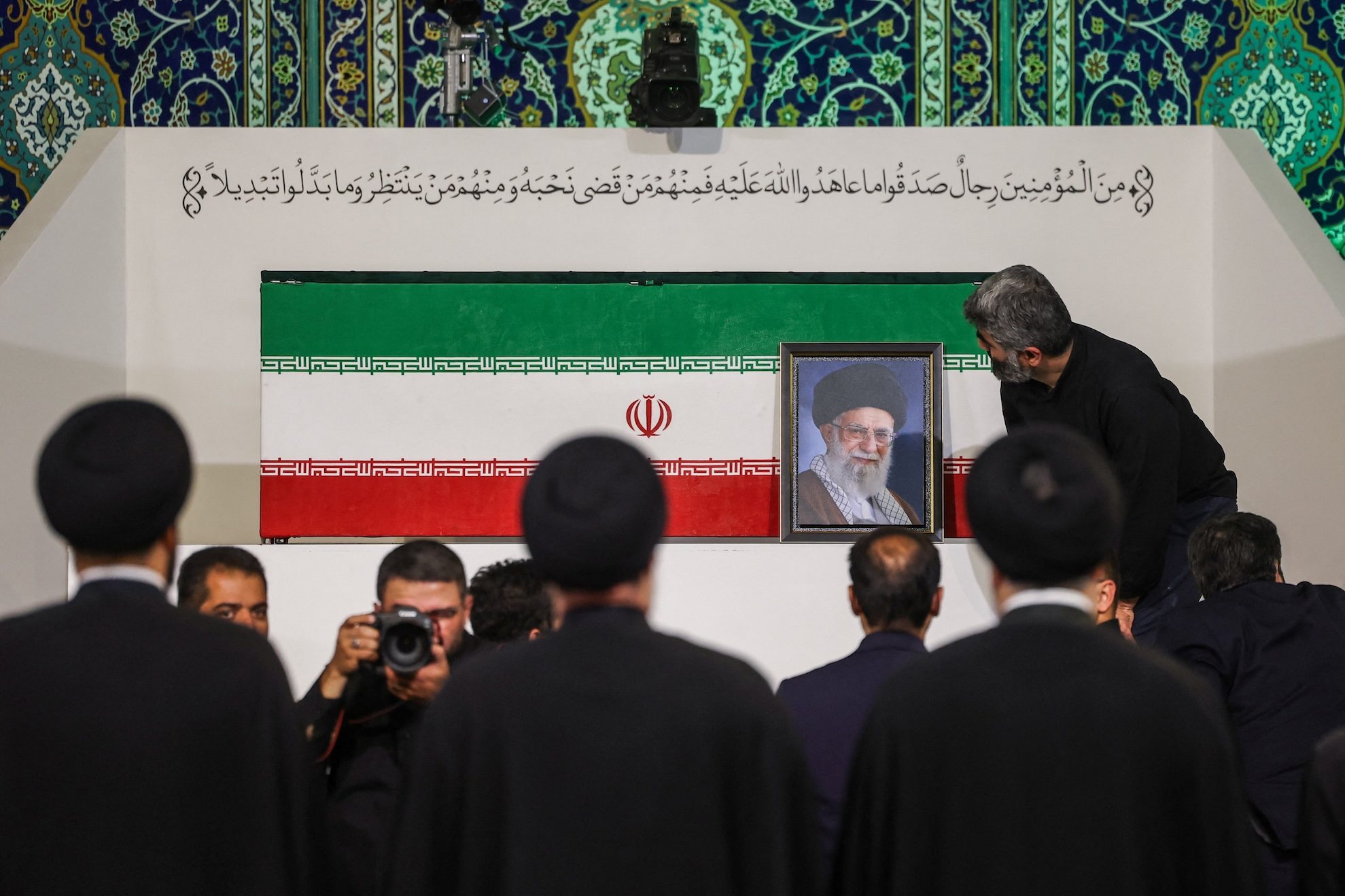 Iran’s slain leader Khamenei laid in state in Tehran for week of mass funeral events