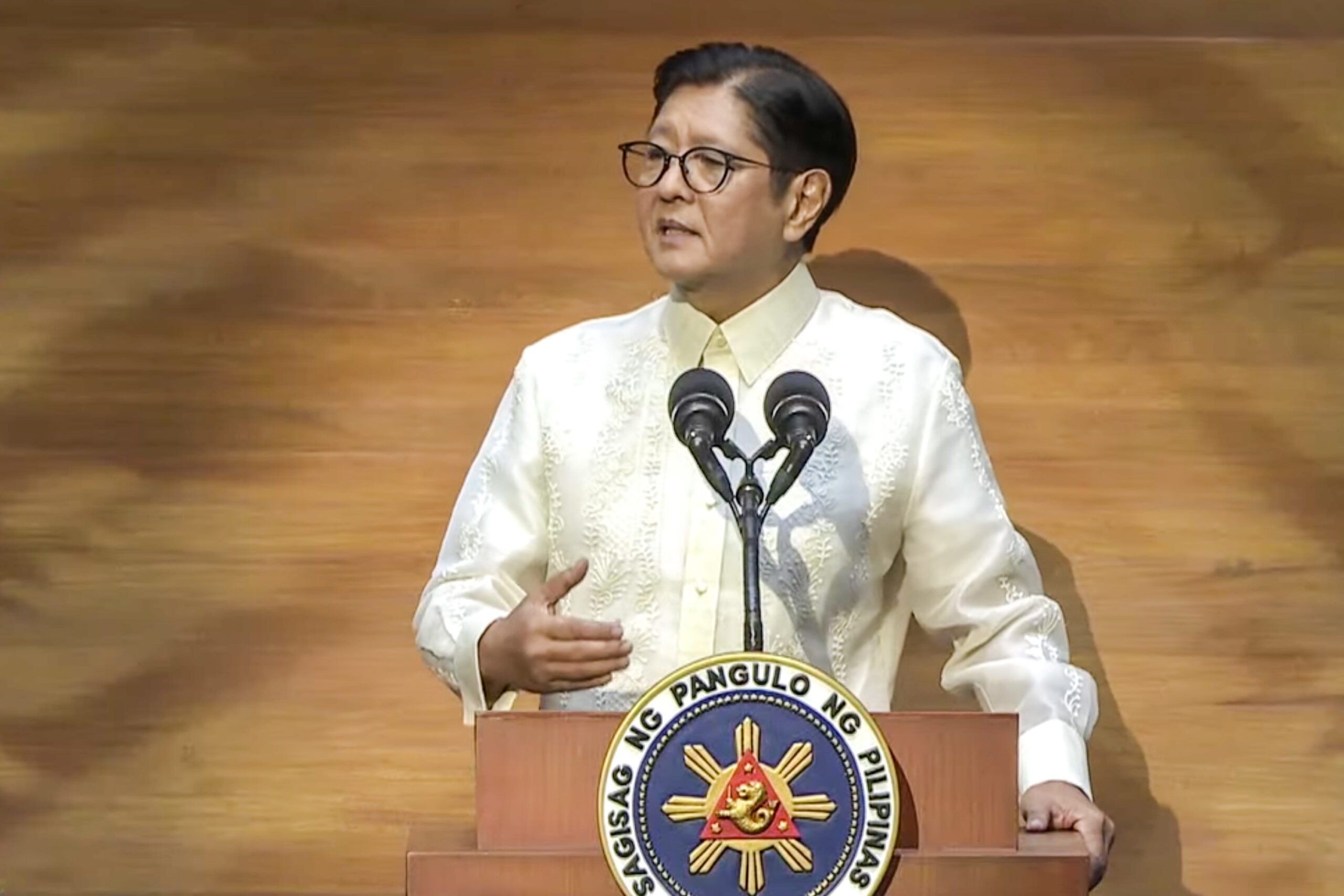 Who is Marcos endorsing in 2028?