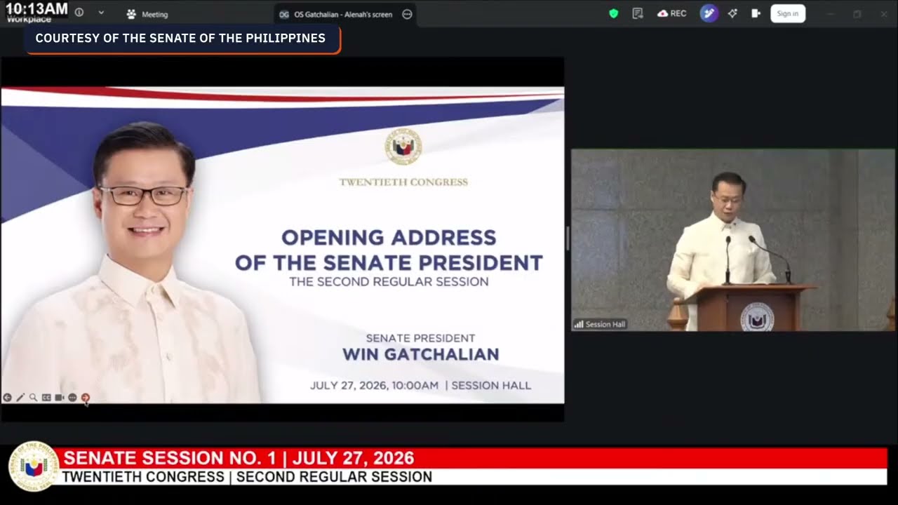 Gatchalian sets Senate priority agenda: Laws to ramp up economy, ease cost of living