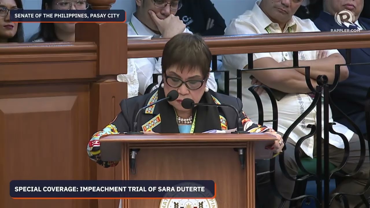 Who is Lorna Kapunan, private prosecutor in Sara Duterte impeachment trial?