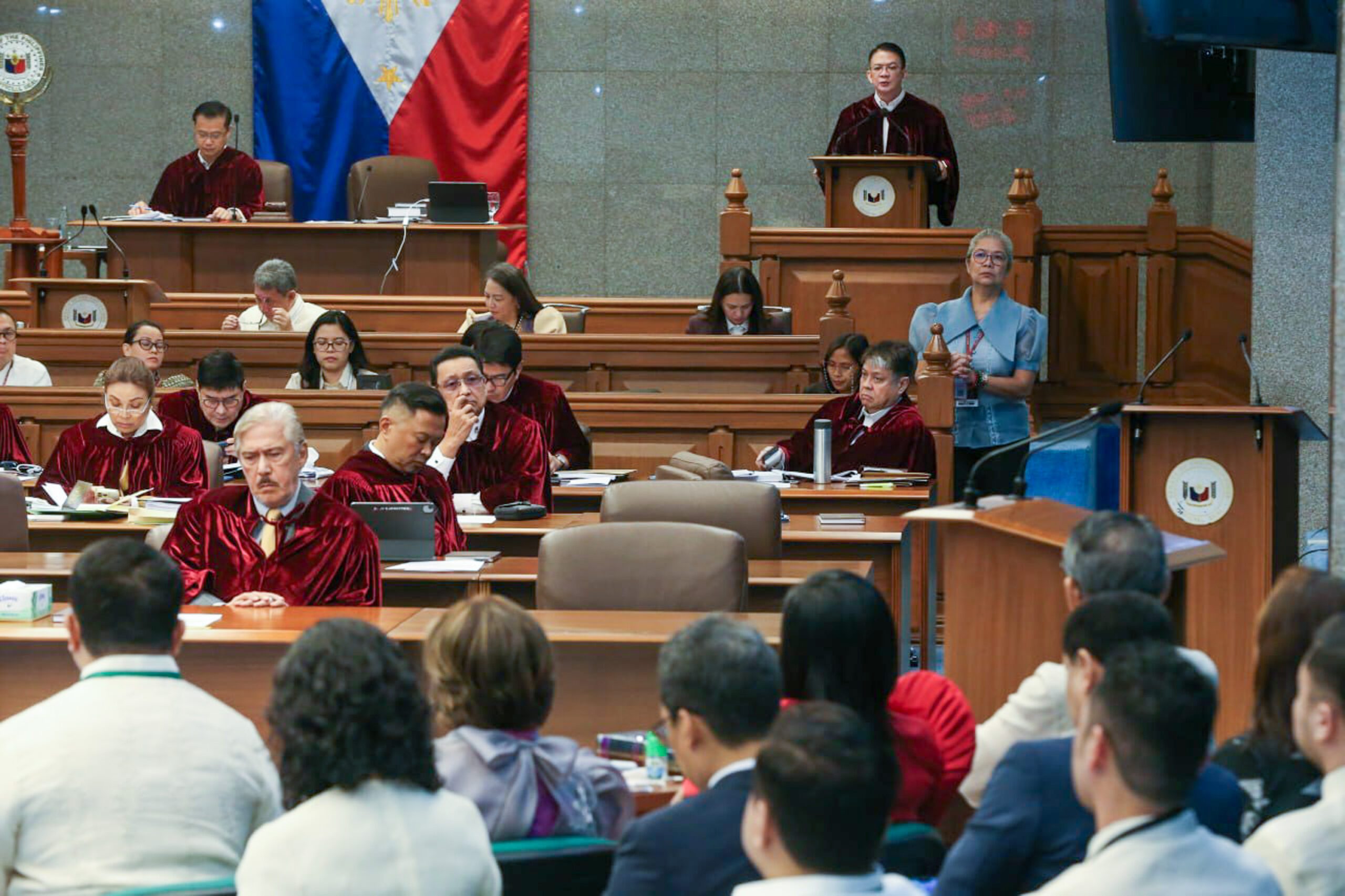 What’s the legal basis for Escudero’s 16-vote threshold in impeachment trial?