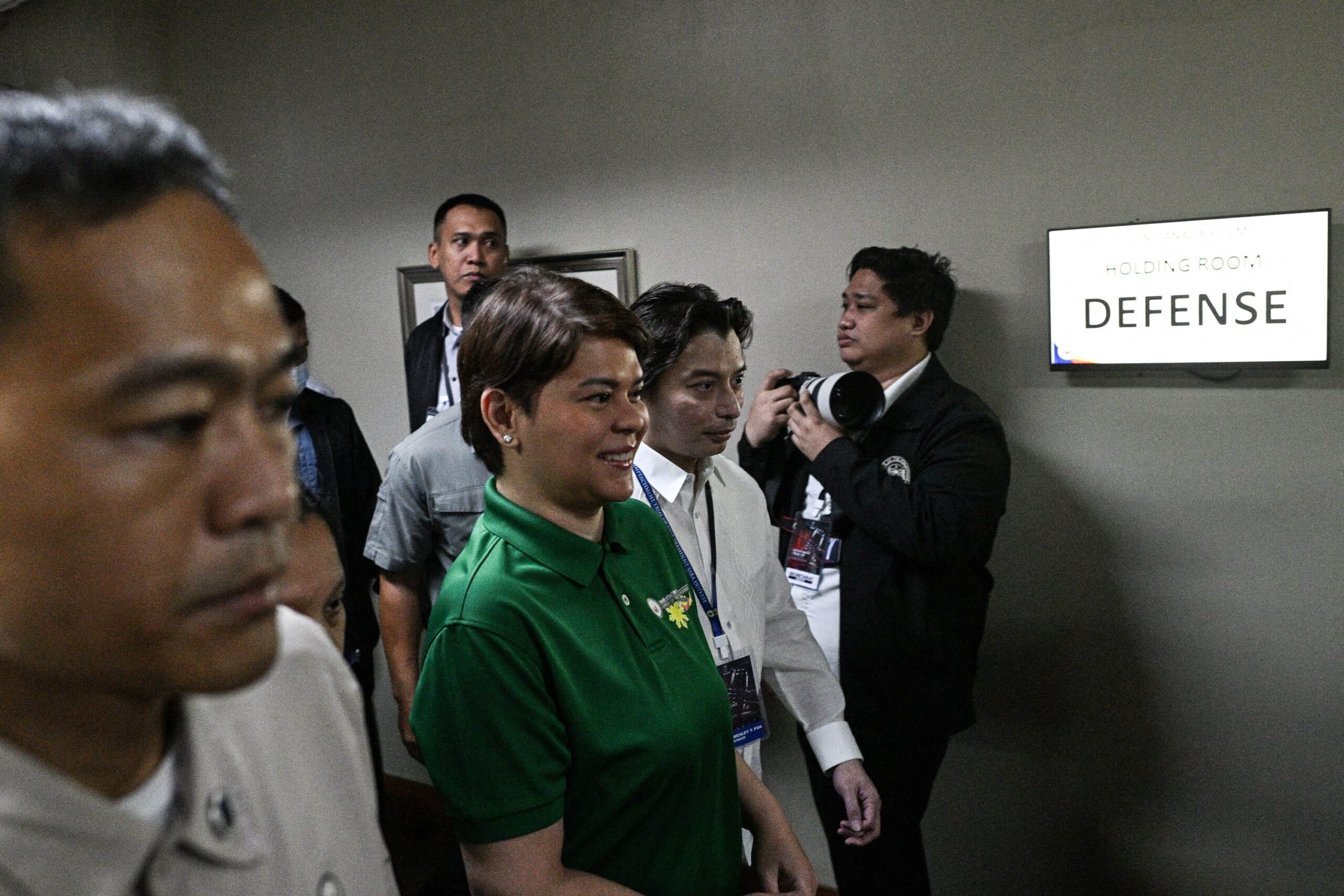 Bloodbath-ready Sara Duterte appears at Senate, but not for trial. Why?