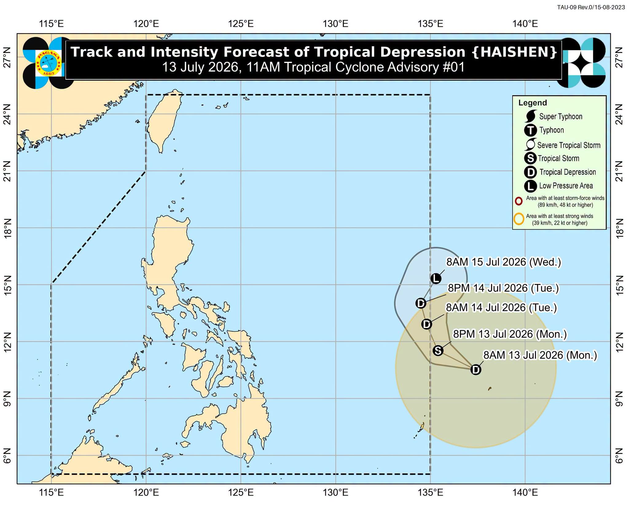 LPA outside PAR develops into tropical depression, unlikely to affect PH