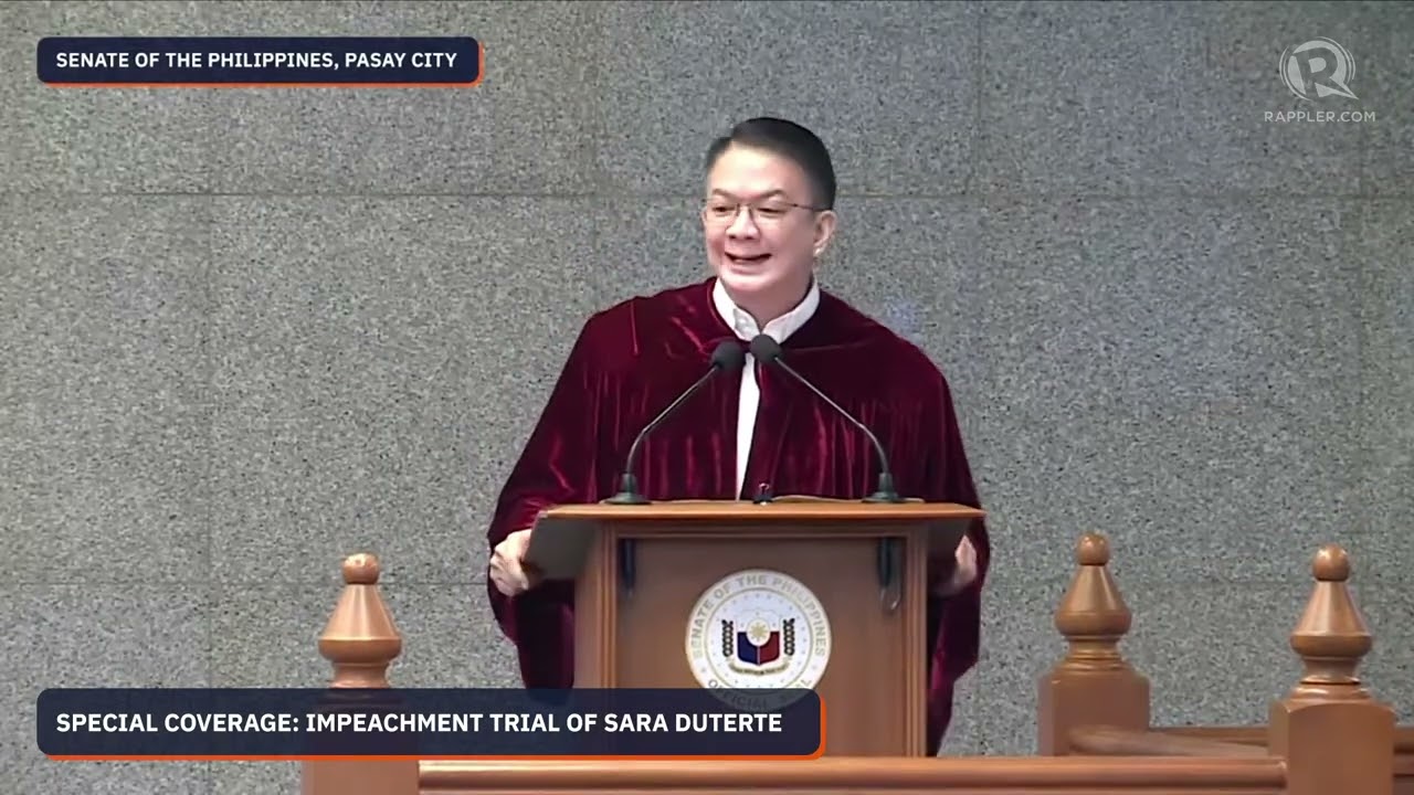 What’s the legal basis for Escudero’s 16-vote threshold in impeachment trial?