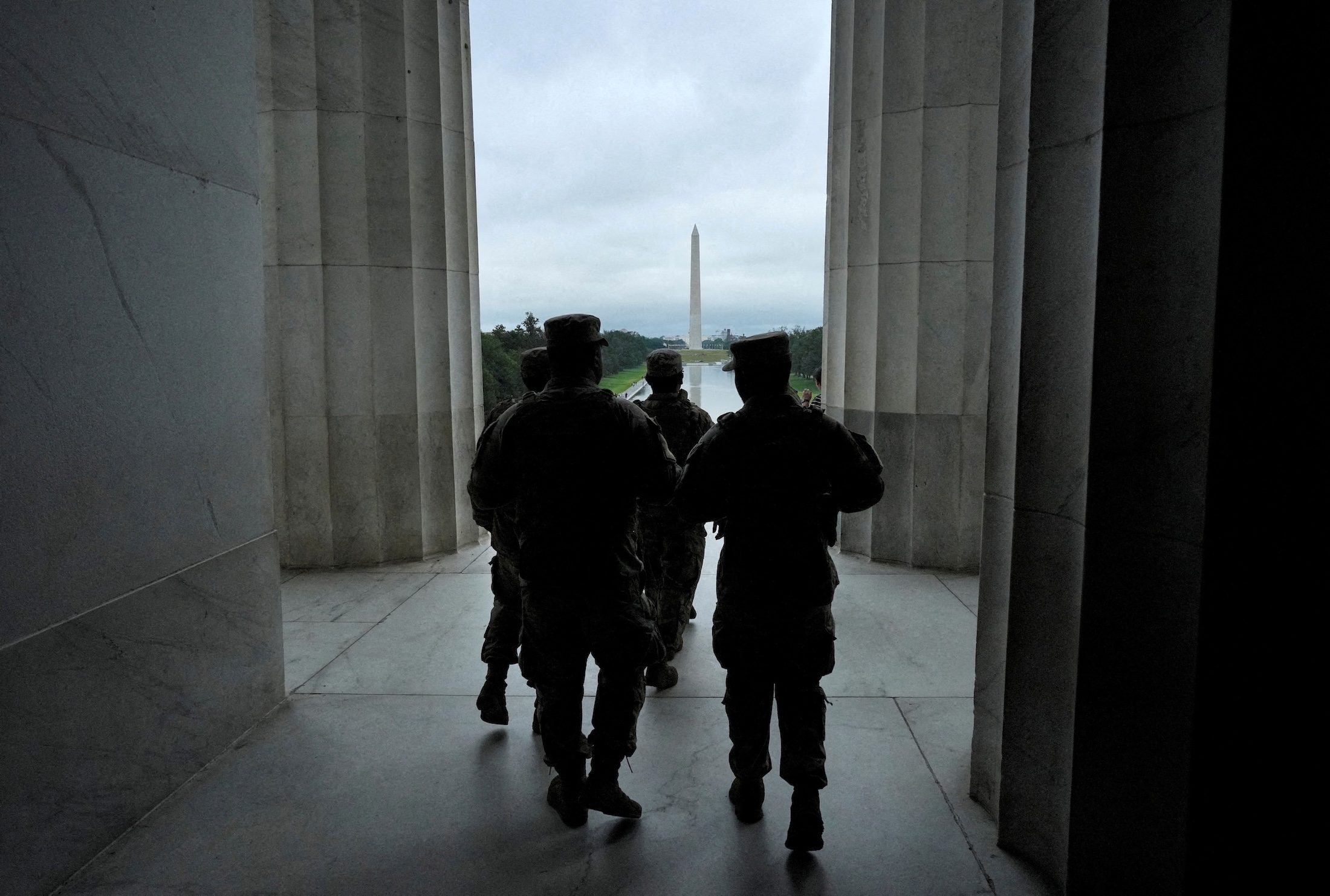 Trump put thousands of soldiers on Washington’s streets. They seldom stop crime