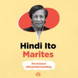 Hindi Ito Marites: Provisional [mis]understanding on the West Philippine Sea