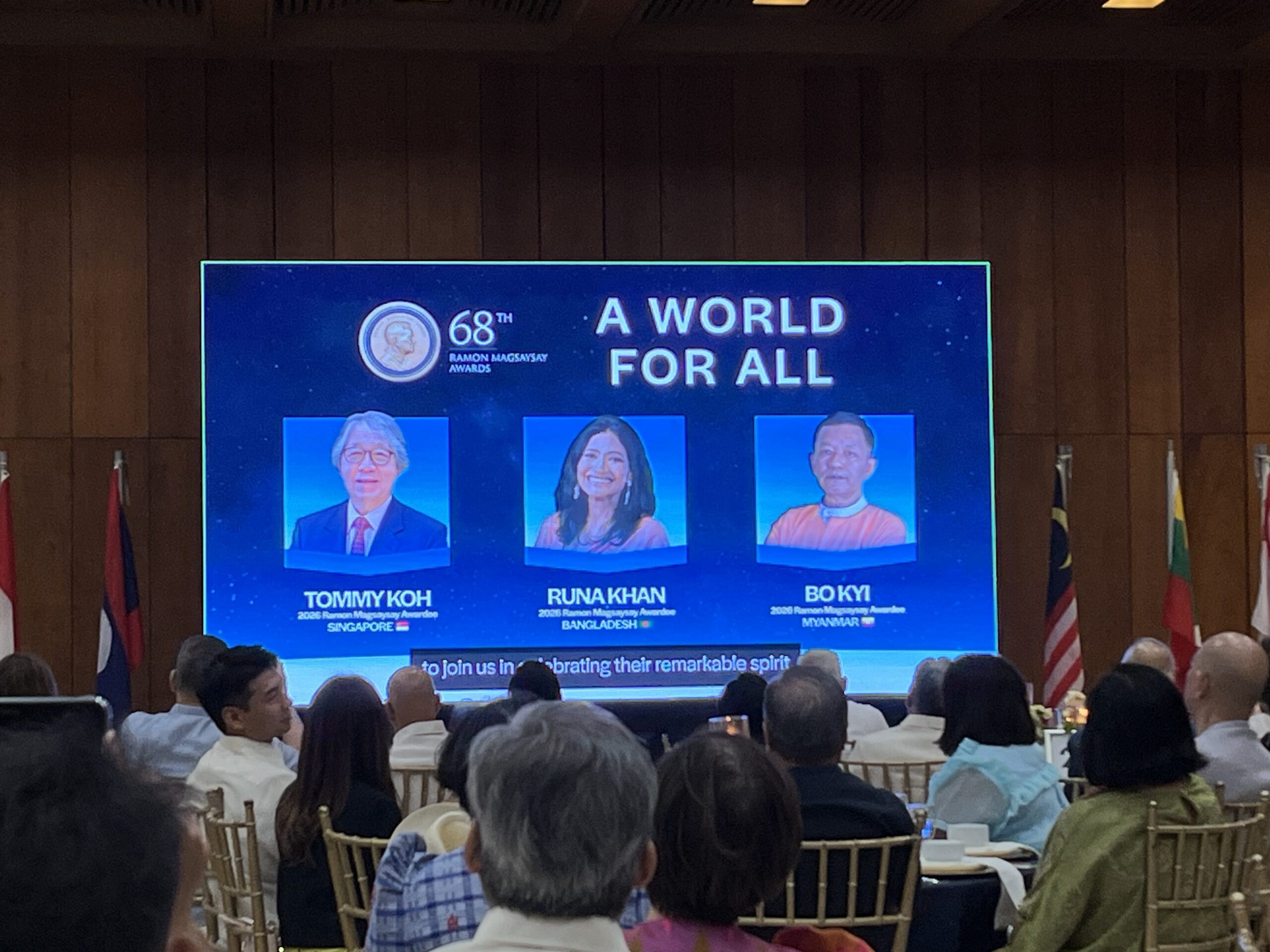Here are the 2026 Ramon Magsaysay Awardees