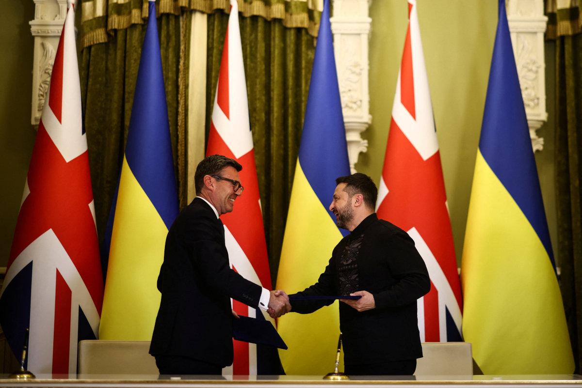 UK, Ukraine sign AI defense partnership linked to battlefield technology