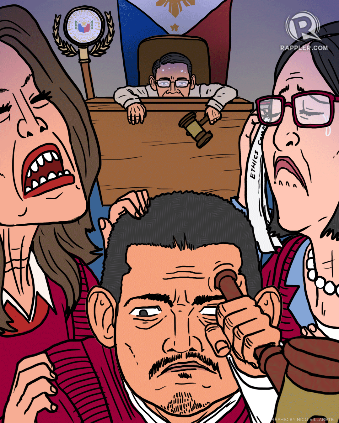 [EDITORIAL] Presiding Officer Chiz Escudero, sawayin ang mga pasaway