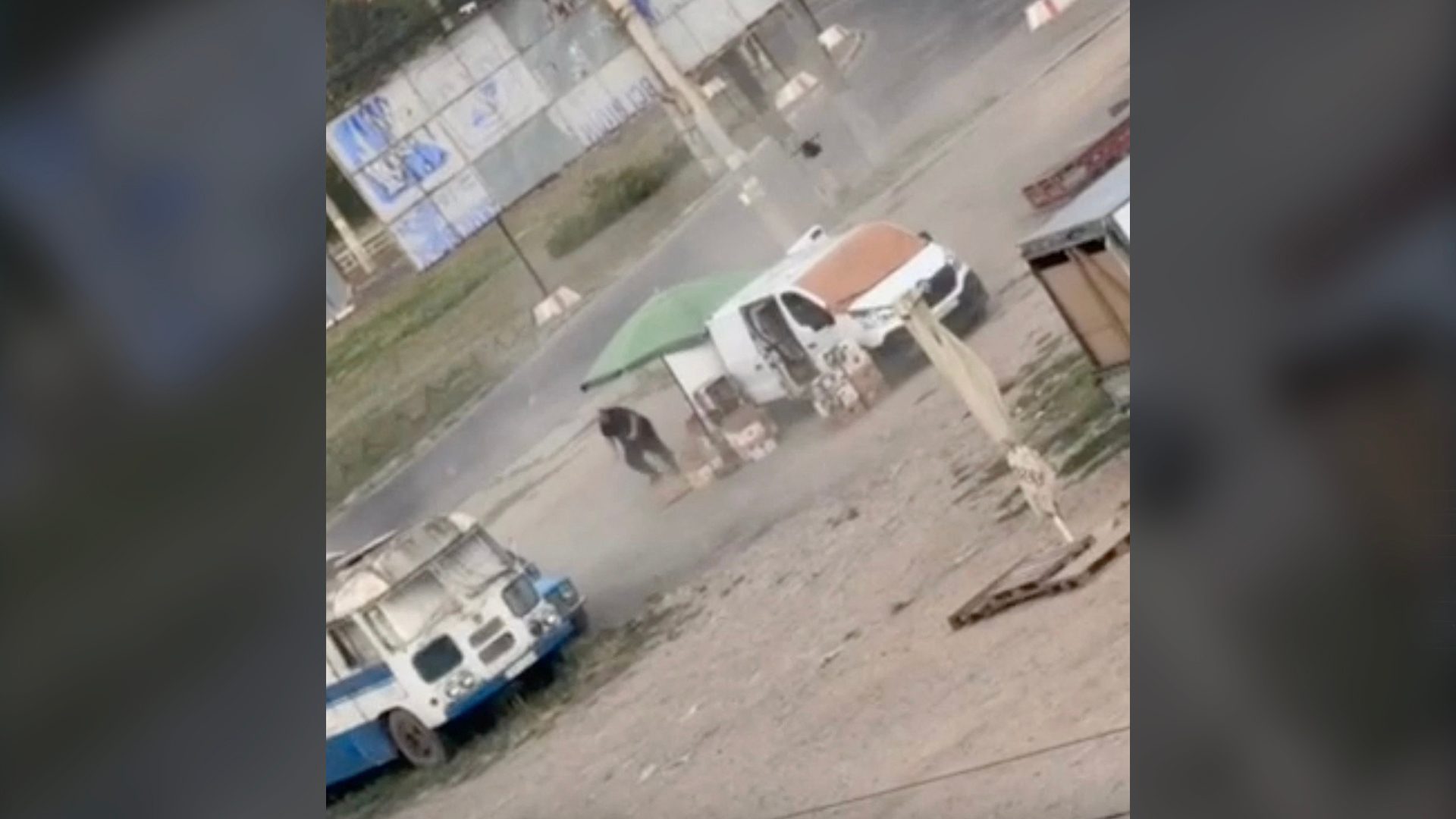 Ukraine accuses Russia of war crime after video shows drone attacking vegetable seller in Kherson
