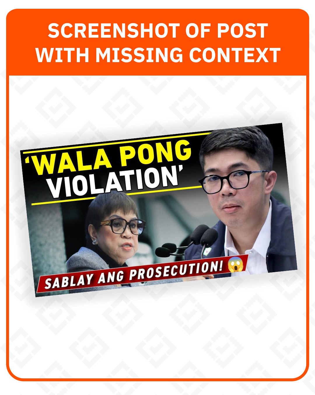 FACT CHECK: Posts misrepresent COA auditor's 'no violation' remarks on OVP confidential funds