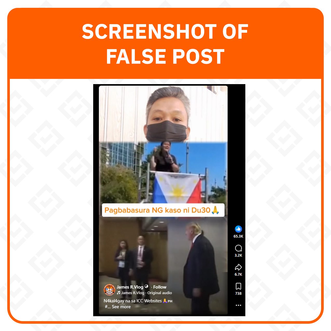 FACT CHECK: ICC did not junk Duterte's case; post misrepresents old VP Sara statement